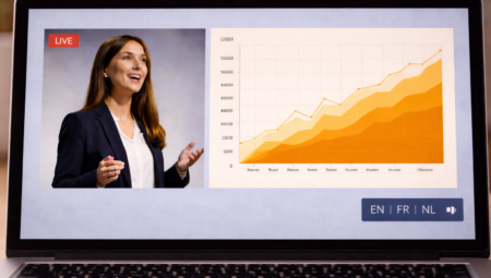 Livestreaming services - translate your event into multiple languages in real time